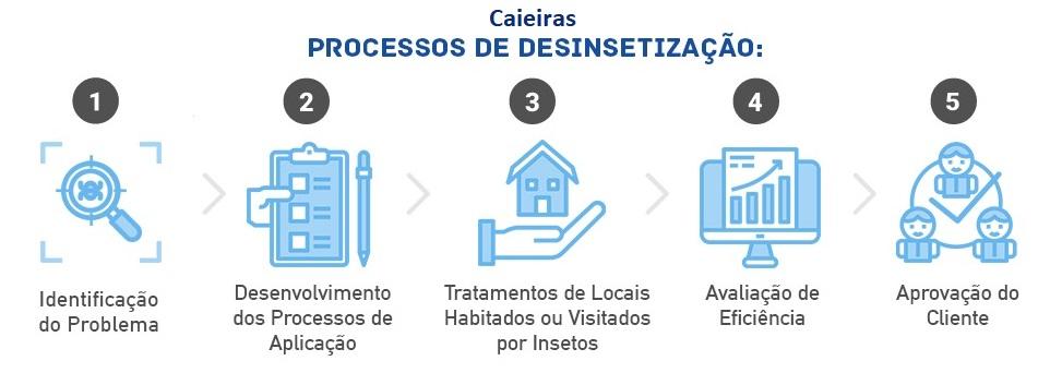 Processos de Dedetização de Dedetizadora em Caieiras